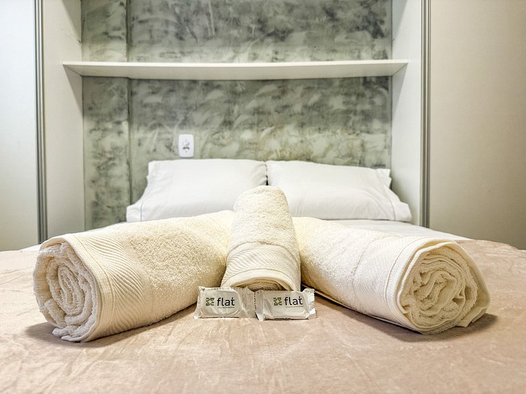 APTO 1 quarto com Piscina