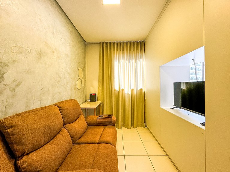 APTO 1 quarto com Piscina