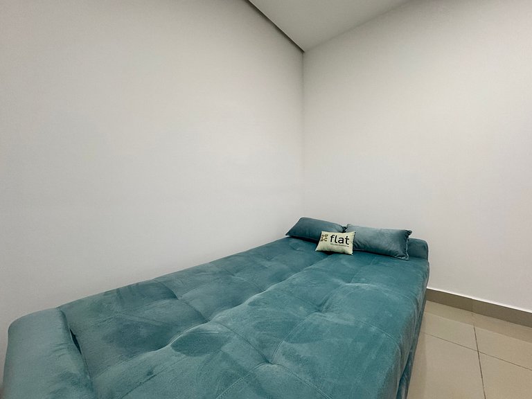 Studio Moderno no Sudoeste: Garagem e Tudo a Pé