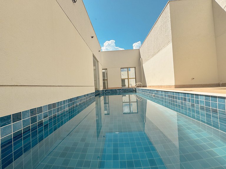 APTO 1 quarto com Piscina