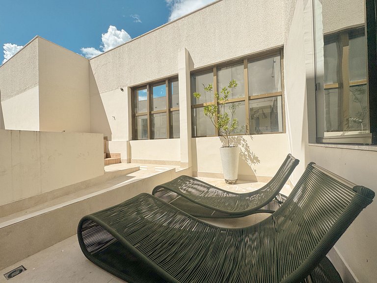 APTO 1 quarto com Piscina