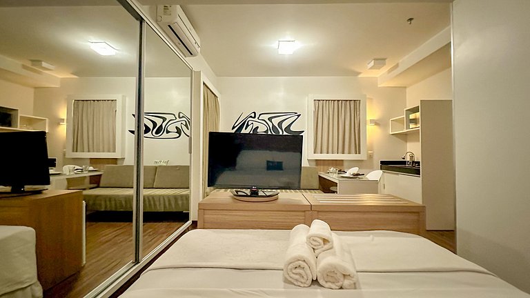 Flat Aconchegante no Hotel S4 em Brasília