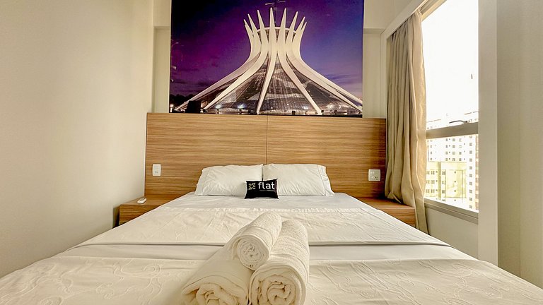 Flat Aconchegante no Hotel S4 em Brasília