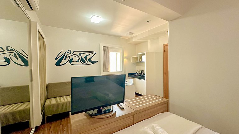 Flat Aconchegante no Hotel S4 em Brasília