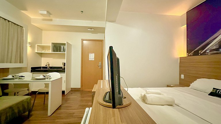Flat Aconchegante no Hotel S4 em Brasília