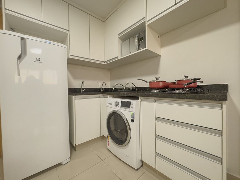 APTO 1 Qto, Academia, Lava Seca