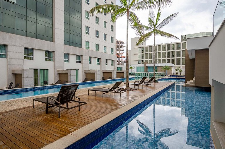 Luxuoso Apartamento no Jade Hotel – Sofisticação e Comodidad