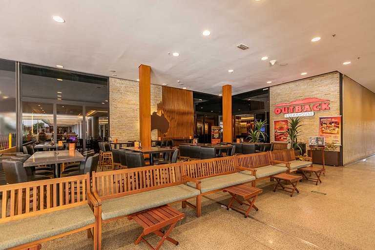 02 Qtos Moderno com acesso ao Shopping