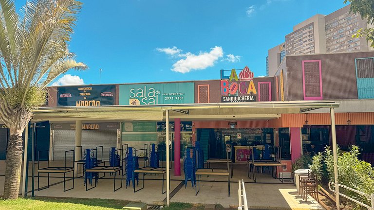 01 Qto Moderno com Lazer e serviços