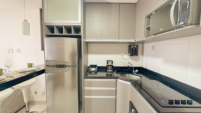 01 Qto Moderno com Lazer e serviços