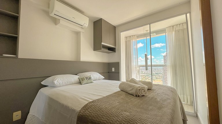 01 Qto Moderno com Lazer e serviços