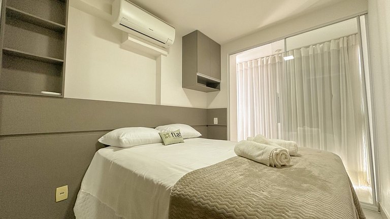 01 Qto Moderno com Lazer e serviços