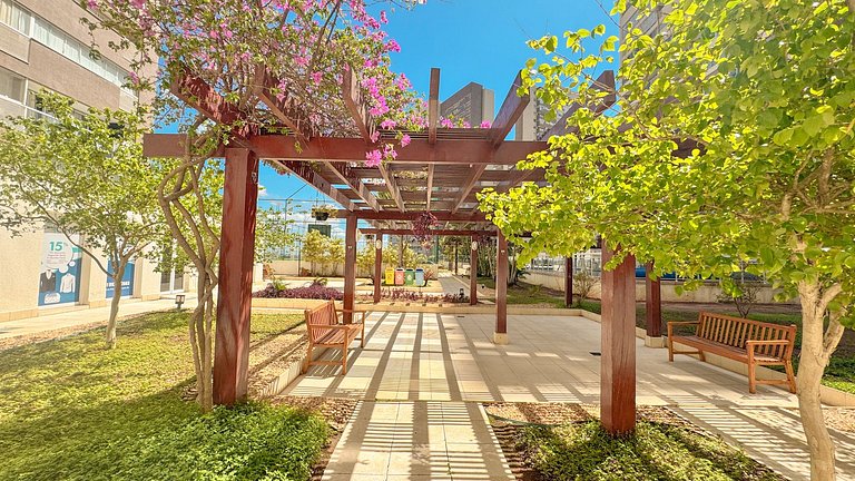 01 Qto Moderno com Lazer e serviços