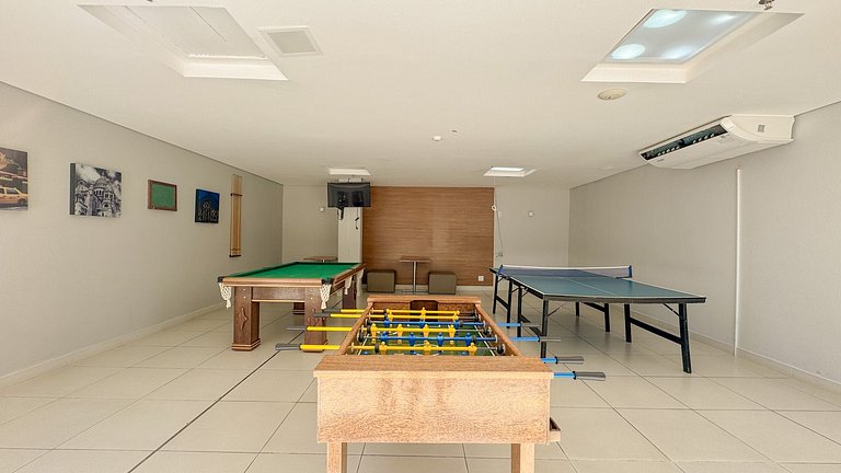 01 Qto Moderno com Lazer e serviços