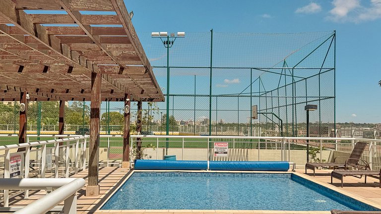 01 Qto Moderno com Lazer e serviços