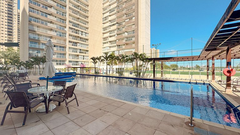 01 Qto Moderno com Lazer e serviços