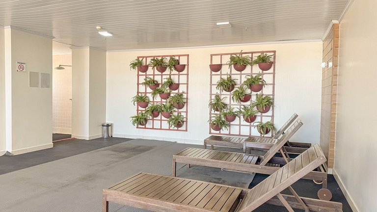 01 Qto Moderno com Lazer e serviços