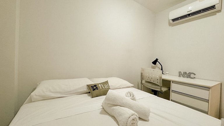 01 Qto no Liberty – Próximo ao Shopping Iguatemi