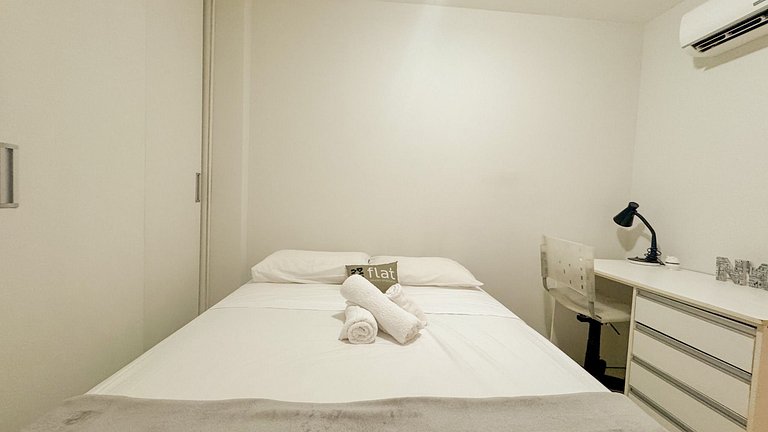 01 Qto no Liberty – Próximo ao Shopping Iguatemi