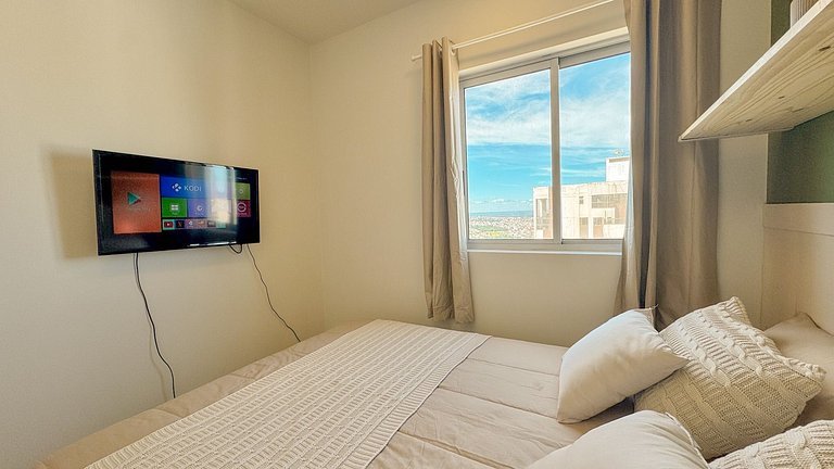 Apto de 1 quarto com piscina, próximo ao metrô