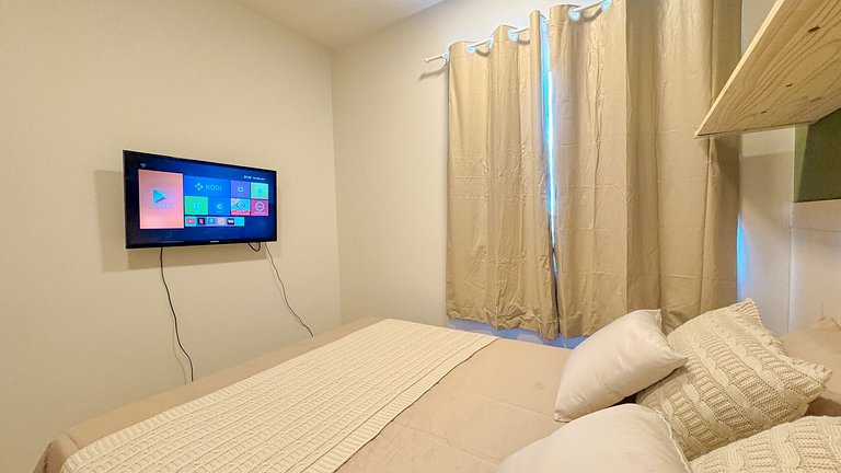 Apto de 1 quarto com piscina, próximo ao metrô