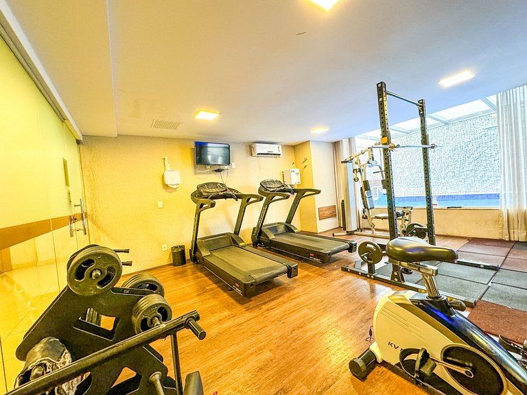 Apto de 1 quarto com piscina, próximo ao metrô