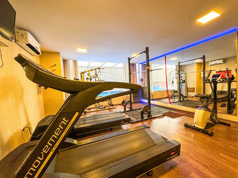 Apartamento de 1 quarto com piscina, próximo ao metrô