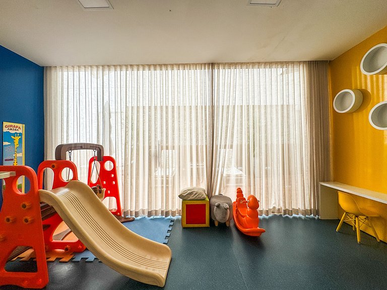 Apto de 1 quarto com piscina, próximo ao metrô