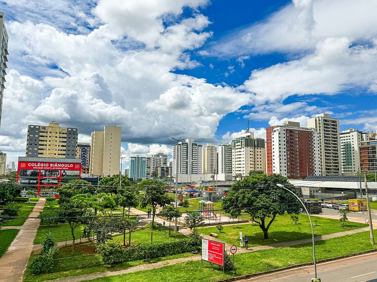 Apartamento de 1 quarto com piscina, próximo ao metrô